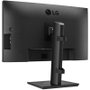 LG Monitor Profesional 27BQ65UB-B, 27 Pulgadas UHD 4K, Panel IPS, USB-C con Power Delivery 90W, sRGB 95%, HDR10, Flicker Safe, Ajuste Altura, Negro